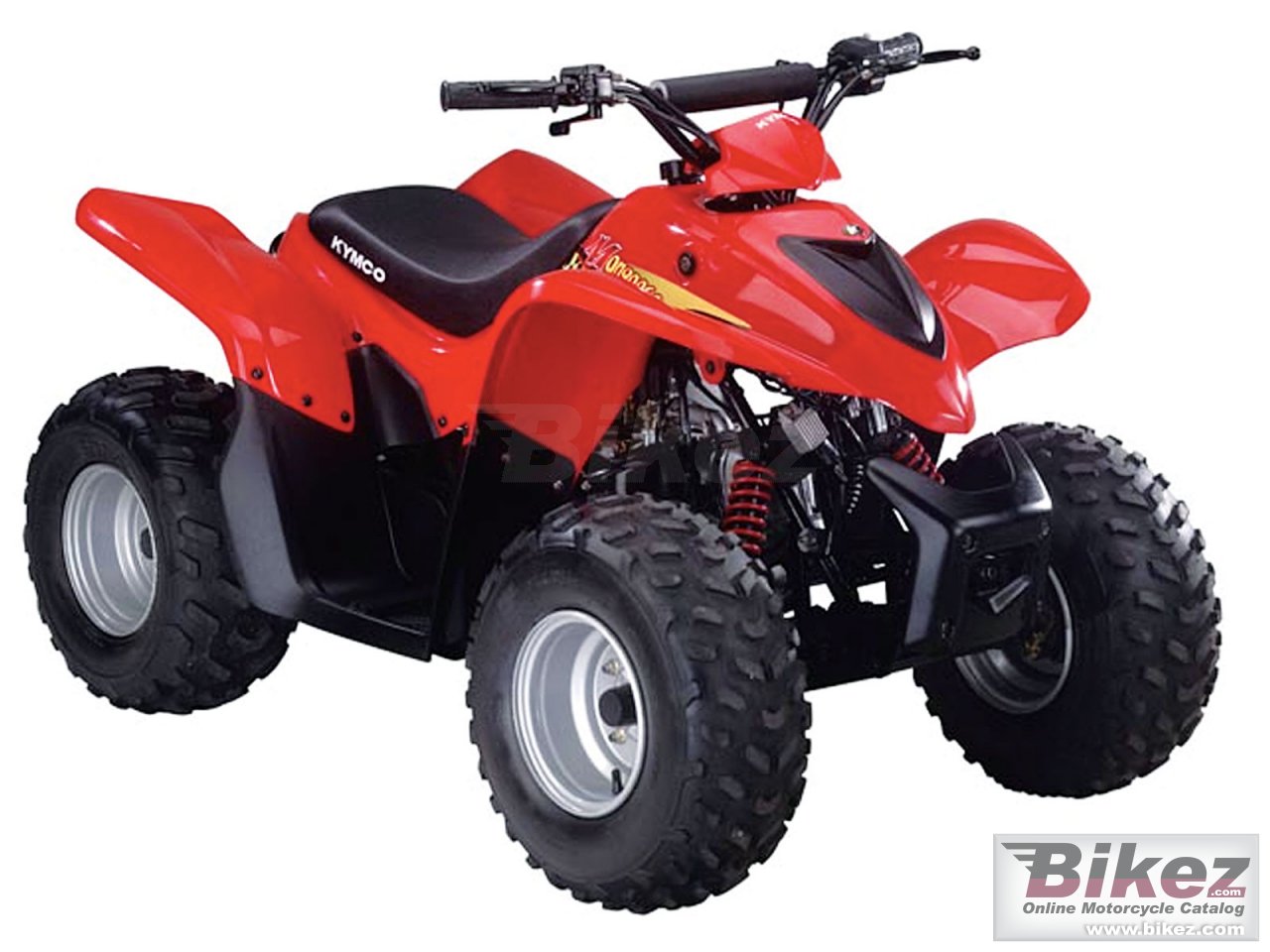 Big Kymco mongoose 70 picture and wallpaper from Bikez.com